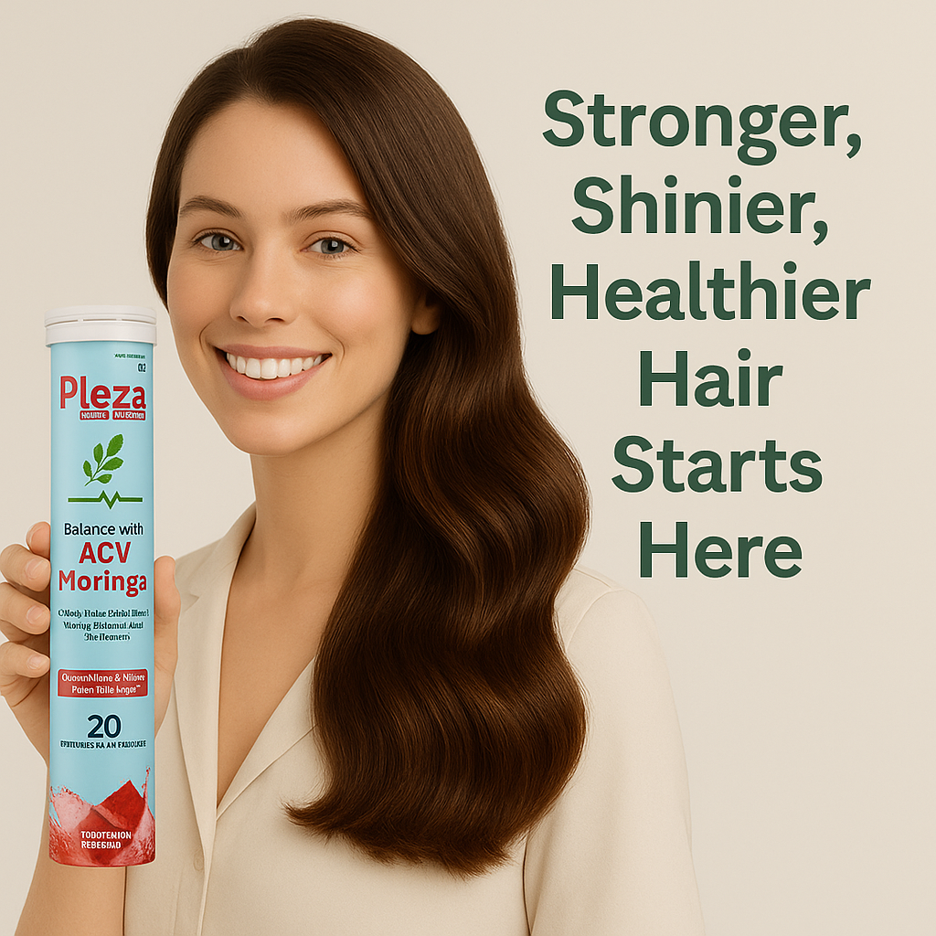 Stronger Roots, Softer Ends: Nourish Hair with Pleza’s ACV Moringa Blend