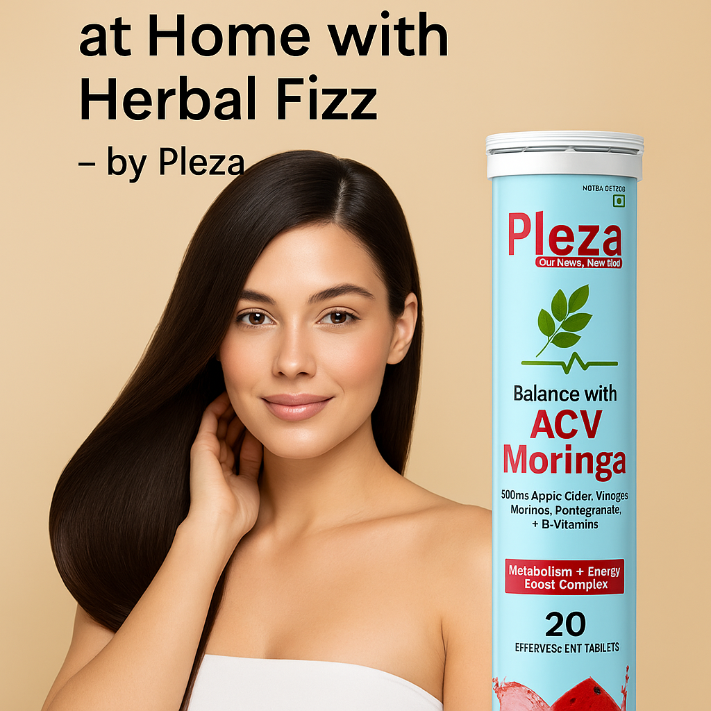 How to Get Salon-Level Shine at Home with Herbal Fizz — by Pleza