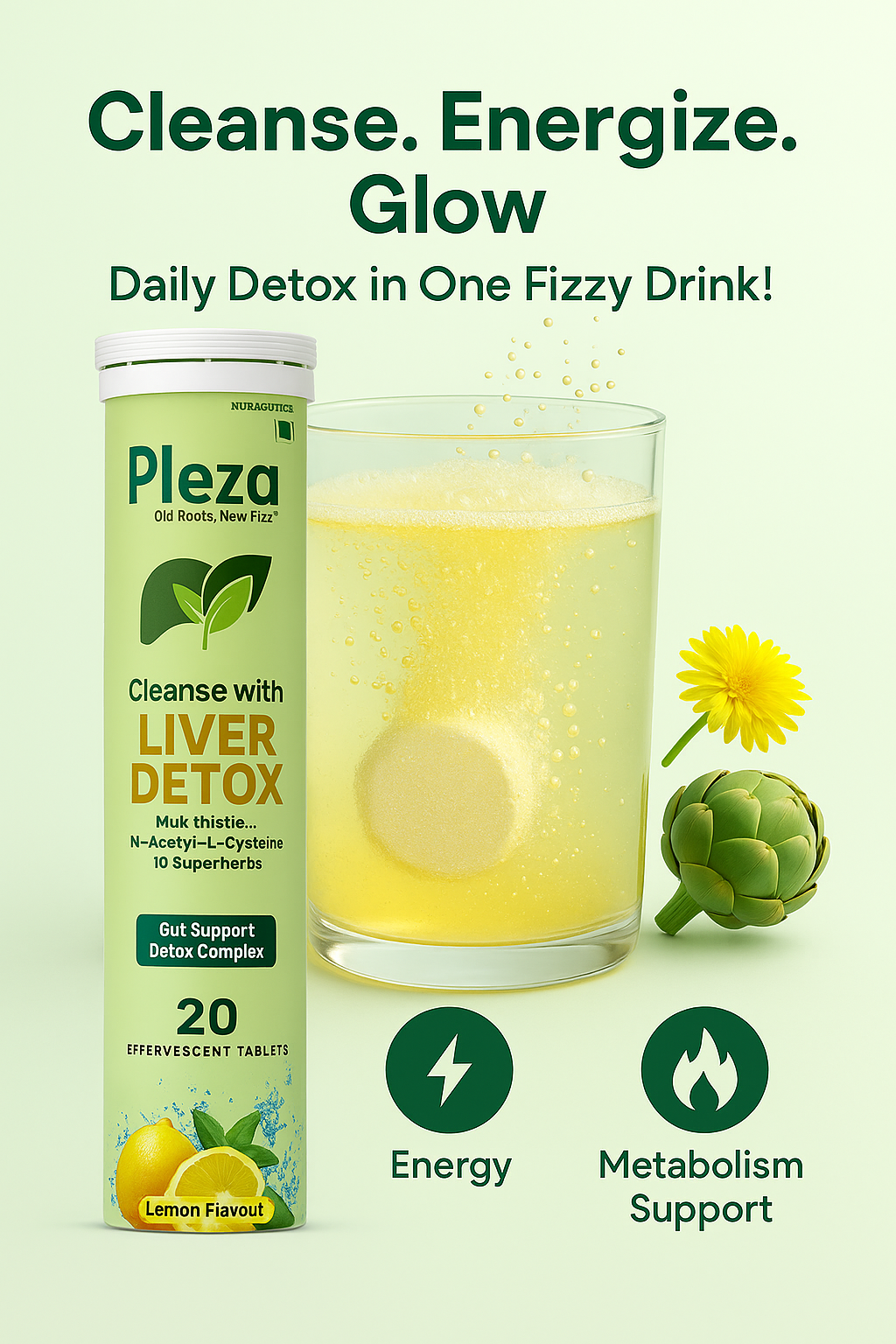 Boost Your Metabolism & Cleanse Your Liver Daily with These Powerful Tablets