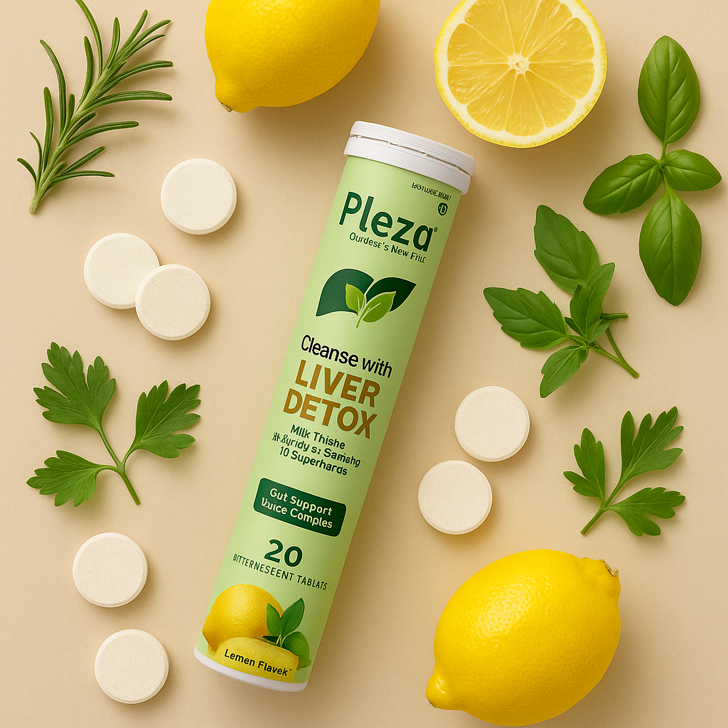 Natural Detox Tablets Without Side Effects – A Gentle Wellness Boost from Pleza.in