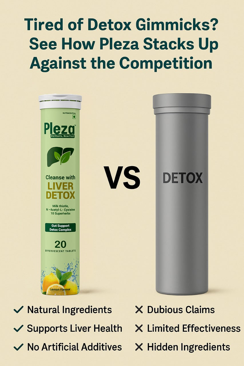 Tired of Detox Gimmicks? See How Pleza Stacks Up Against the Competition