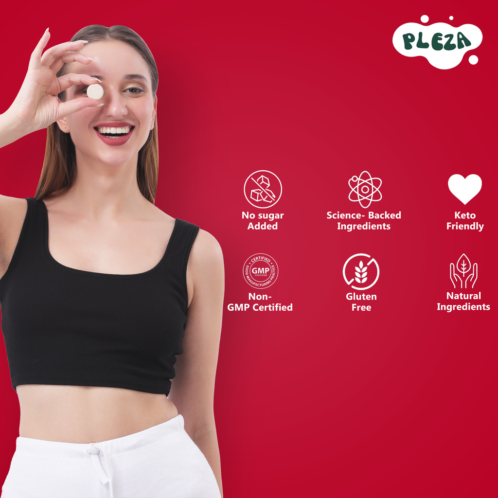 Pleza ACV + Moringa Supplement with 500 mg Apple Cider Vinegar