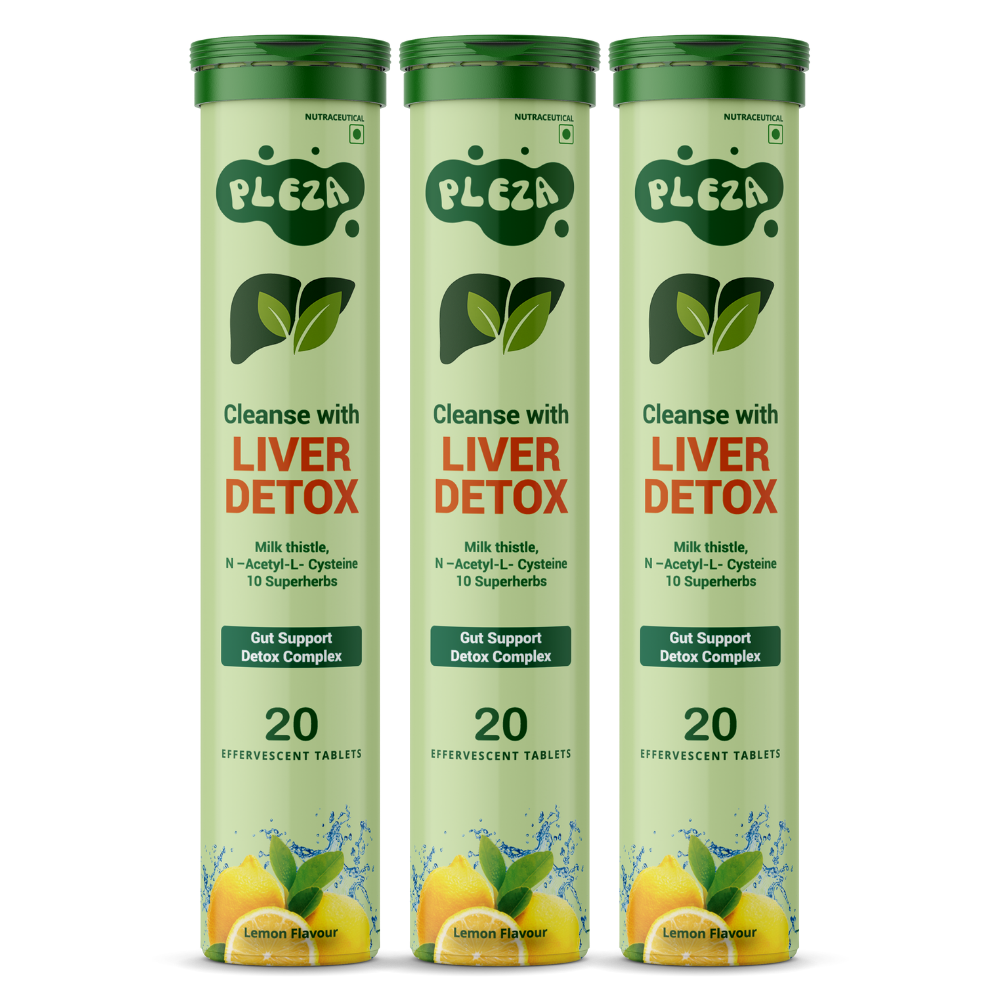 Pleza Liver Detox Supplement – NAC & Milk-Thistle