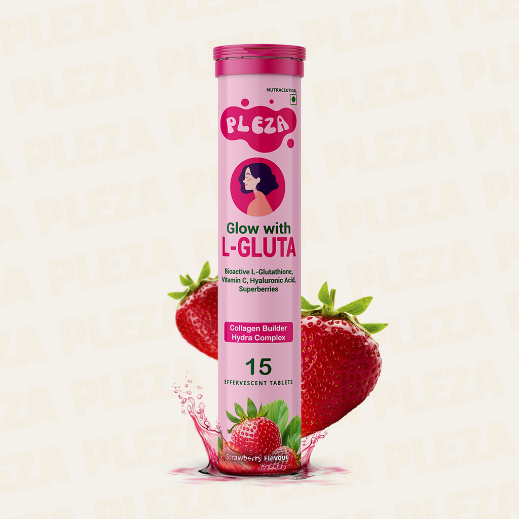 Pleza Gluta – Skin Glow Effervescent Tablets