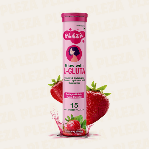 Pleza Gluta – Skin Glow Effervescent Tablets