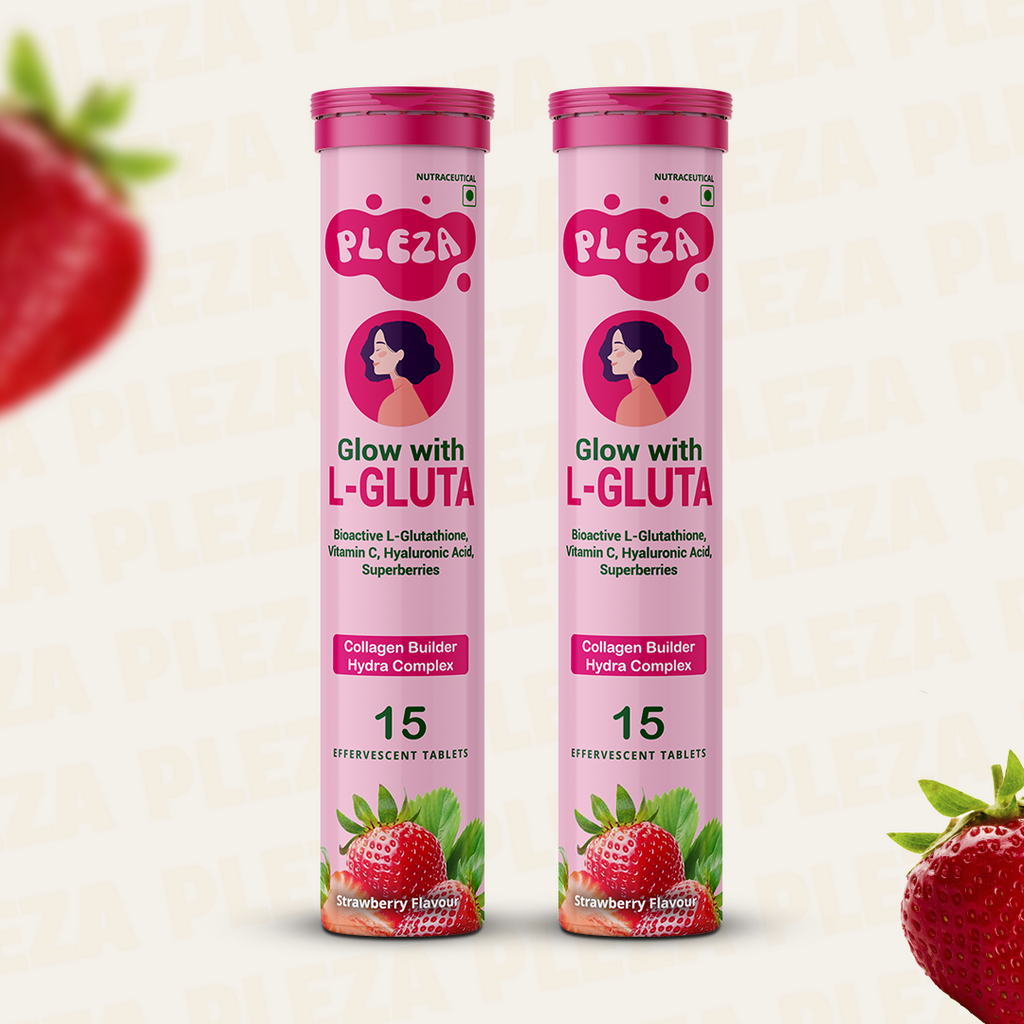 Pleza Gluta – Skin Glow Effervescent Tablets