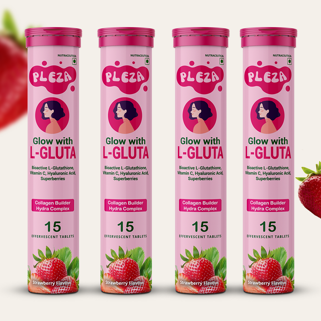 Pleza Gluta – Skin Glow Effervescent Tablets