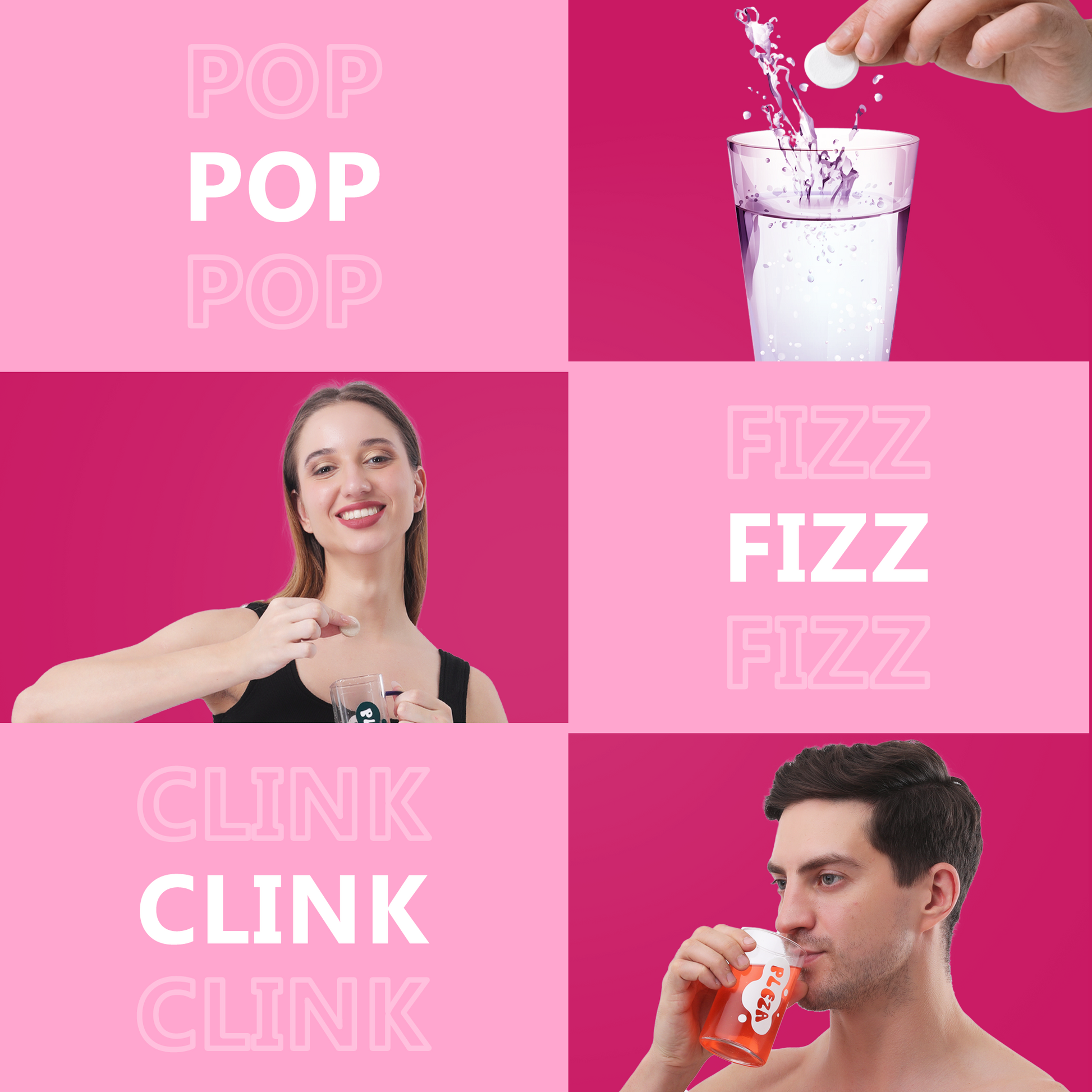 Pleza Gluta – Skin Glow Effervescent Tablets