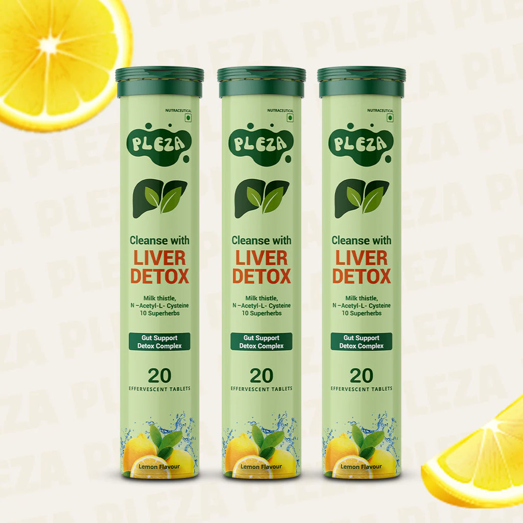 Pleza Liver Detox Supplement – NAC & Milk-Thistle