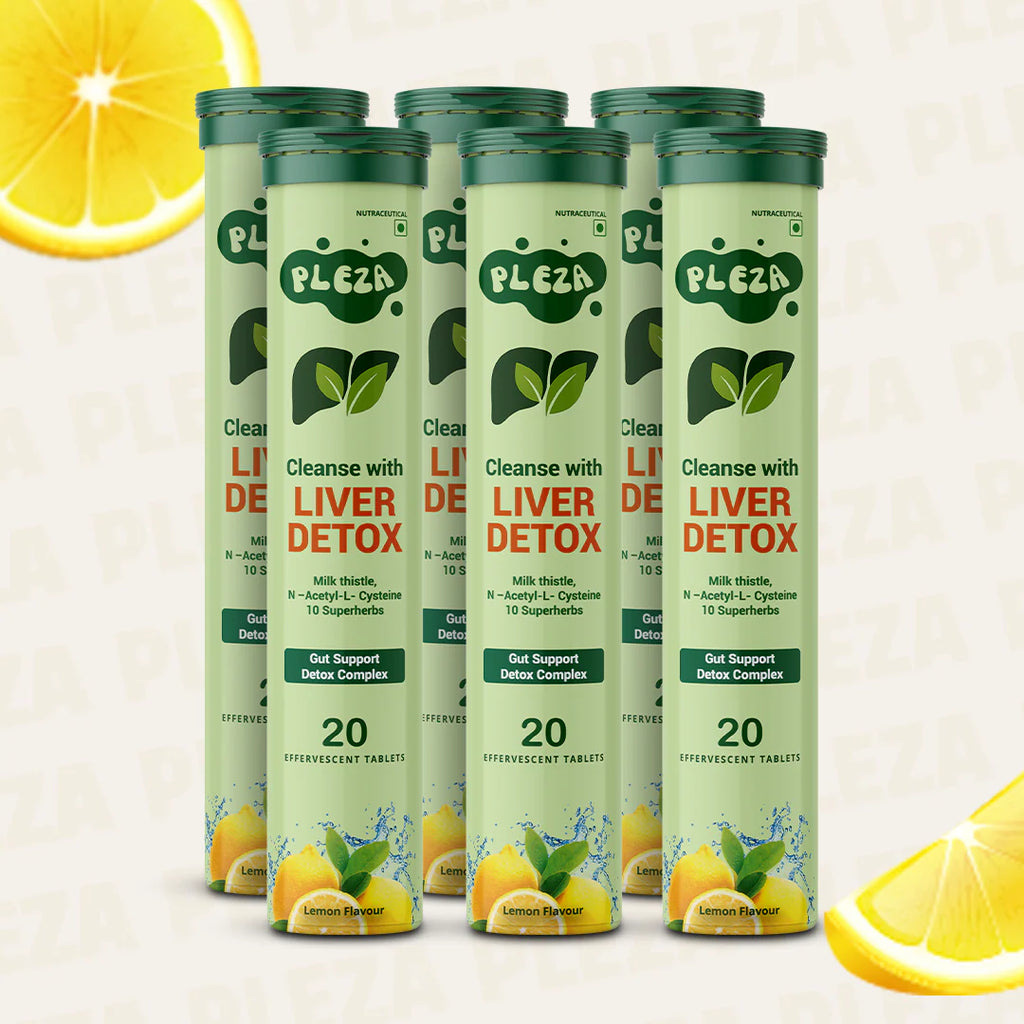 Pleza Liver Detox Supplement – NAC & Milk-Thistle
