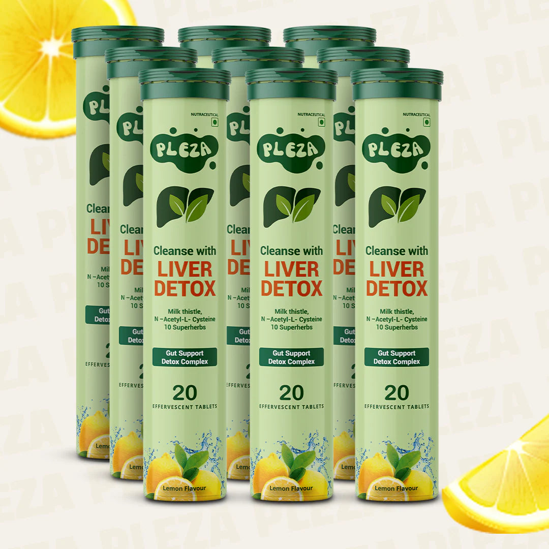 Pleza Liver Detox Supplement – NAC & Milk-Thistle