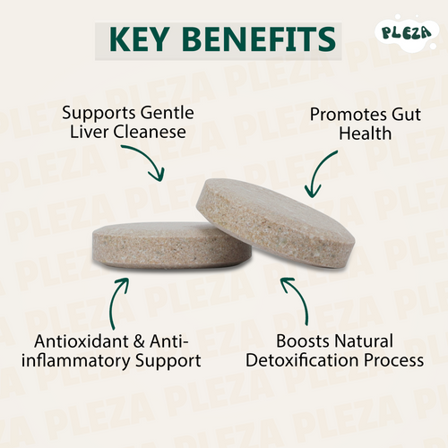 Pleza Liver Detox Supplement – NAC & Milk-Thistle