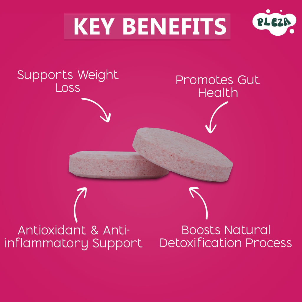 Pleza Gluta – Skin Glow Effervescent Tablets